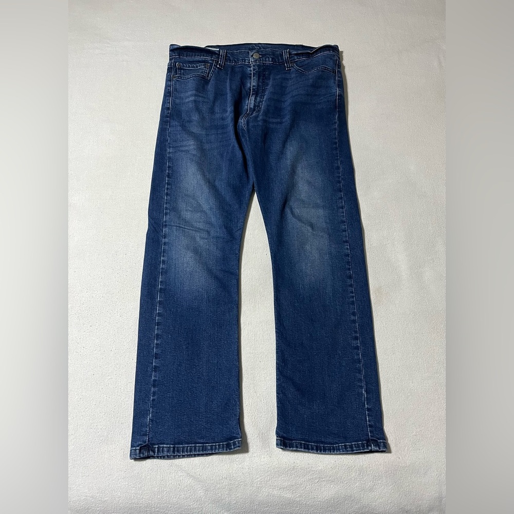 Levis‎ 513 Jeans Mens 38x28 Slim Straight Blue Medium Wash